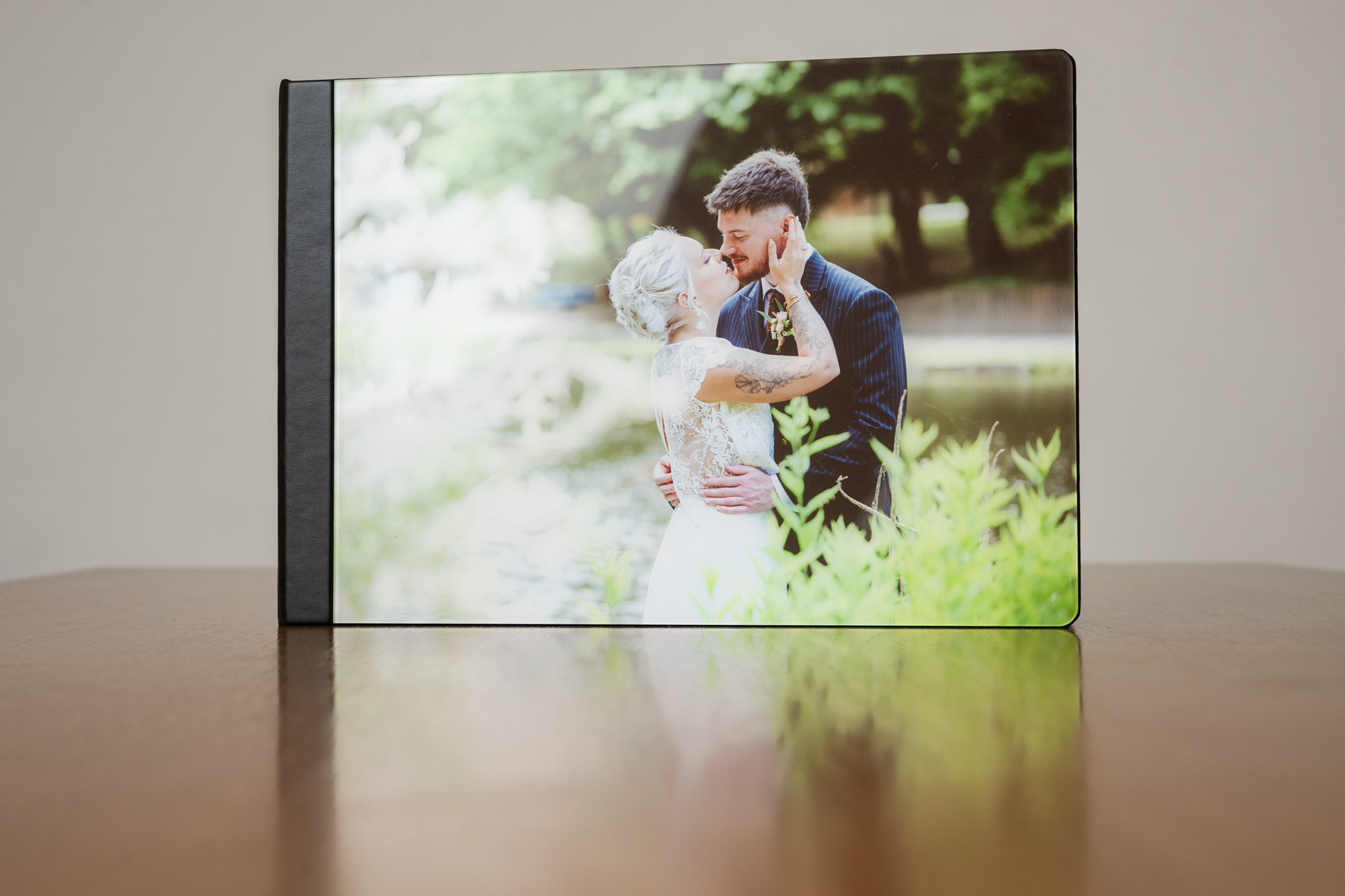 Coffret folio — couverture plexi
